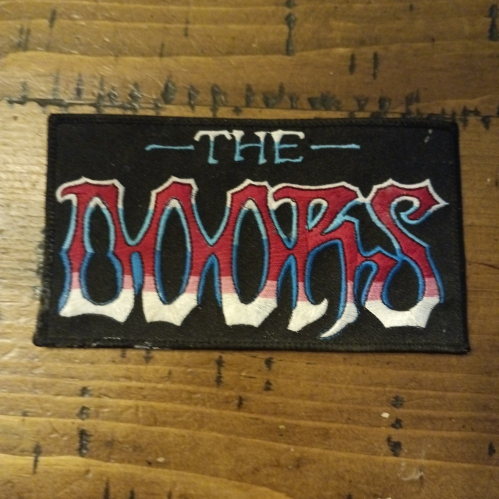 The Doors Band Logo Embroidered Patch Vintage Style Black Red White Blue bb
